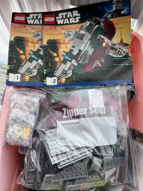 LEGO Star Wars 8097 Slave I 573 Pcs -丨With Instruction丨No box！