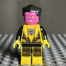 LEGO DC Comics Super Heroes Sinestro Minifigure sh144 76025 Sh0144 - 1O