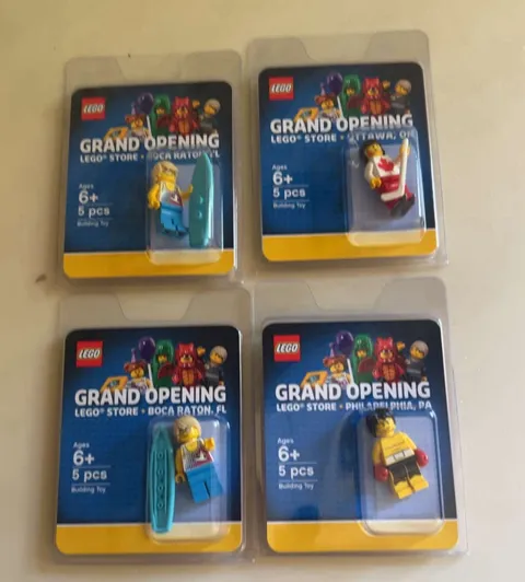 Lego Store Grand Opening Exclusive Lot 4 Rocky Canada Florida Exclusive Employee