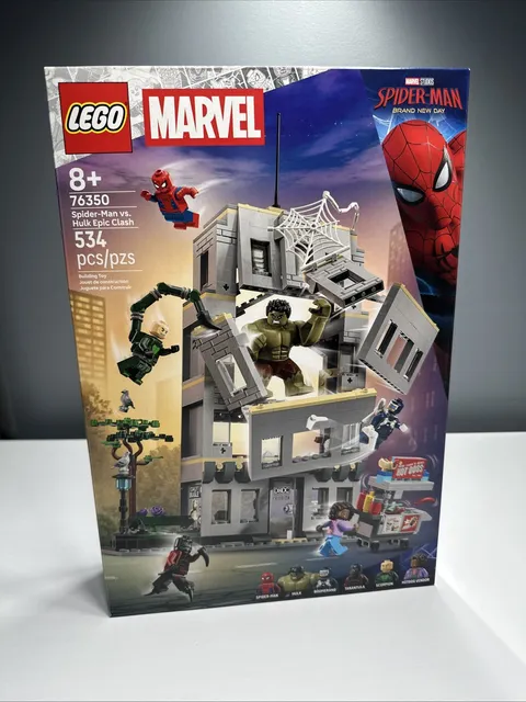 Lego 76350 Spider Man VS Hulk Epic Clash BRAND NEW DAY - SEALED BOX