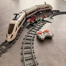 LEGO City RC Train High-speed Passenger Train 60051 In 2014 Used Retired Comp