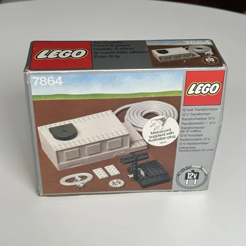 Lego Vintage Train 7864 Transformer / Controller 12V BOXED