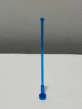 LEGO 1x Lot 1 x 8 - 8H Trans-Dark Blue Antenna Whip Sets 6959, 6939 Part 2569