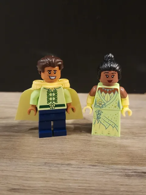 LEGO Tiana And Prince Naveen Minifigures 43222 Disney Princess And The Frog NEW