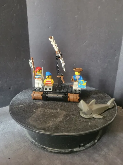 LEGO Pirates Castaway's Raft 6257 100% Complete