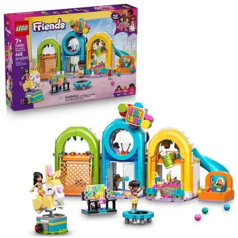 LEGO Friends Fun Indoor Playground Building Toy for Girls & Boys - Multicolor
