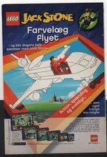 LEGO ADVERTISING INSERTS #  2-1305 #  JACK STONE # 2002 #
