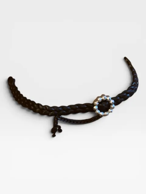 Barbie LOL OMG Doll Black Gold Belt Necklace Skipper Stacie Chelsea Bratz