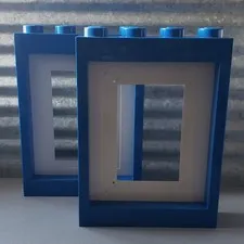 Lego Blue Picture Frame Set of 2 by Room Copenhagen 2019 Fits 4 x 6 Photos