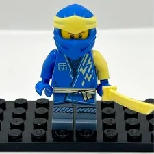 LEGO Ninjago Core Jay Minifigure ( 71784 ) Authentic EUC