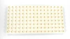Lego Duplo Baseplate 8X16 flat (1) white