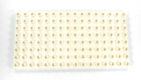 Lego Duplo Baseplate 8X16 flat (1) white