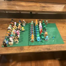 LEGO Minecraft Minifigure Lot of 67 figs Chima, Harry Potter