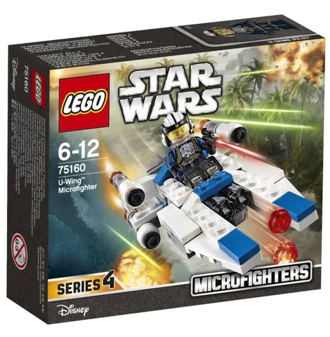 LEGO DISNEY STAR WARS 75160 U-Wing Microfighter Retired 100% Complete Box Set