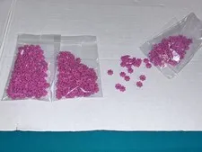 Lego Flower W/3.2 Shaft, 1.5 Hole Bright Purple/pink  X300