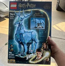 LEGO Harry Potter 76414 Expecto Patronum Build & Rebuild Set, 754 pcs, 14+