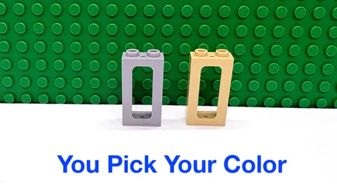 LEGO Window Frame 1x2x3 With Arch Train "You Pick Your Color and Qty" NEW