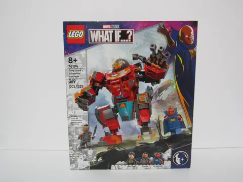 LEGO MARVEL 76194 TONY STARKS SAKAARIAN IRON MAN  NEW IN BOX