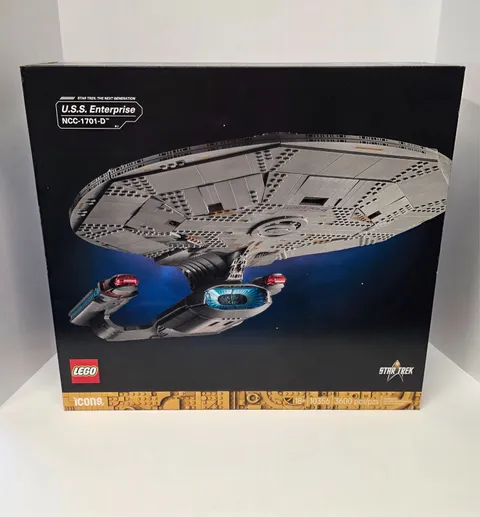 LEGO Icons 10356 Star Trek USS Enterprise NCC-1701-D New Factory Sealed