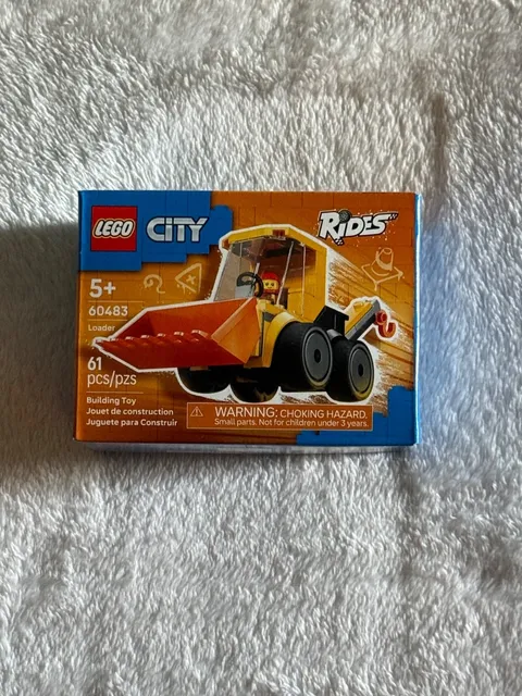 LEGO NEW CITY Rides – Construction Front Loader (60483)  61 pcs