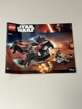 Lego Star Wars 75145 Eclipse Fighter Instructional Manual Only