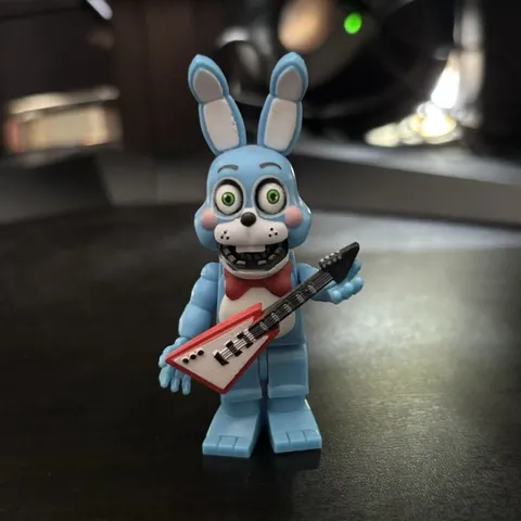 Five nights at Freddy’s Mcfarlane Toy Bonnie figure with guitar