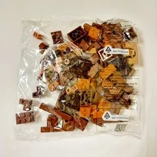 LEGO Classic 11011 Bricks & Animals Factory Sealed Brown Tan Orange Parts Bag