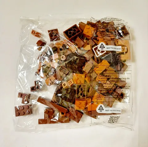 LEGO Classic 11011 Bricks & Animals Factory Sealed Brown Tan Orange Parts Bag