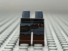 Hips and Reddish Brown Legs with Chaps and Belts Pattern