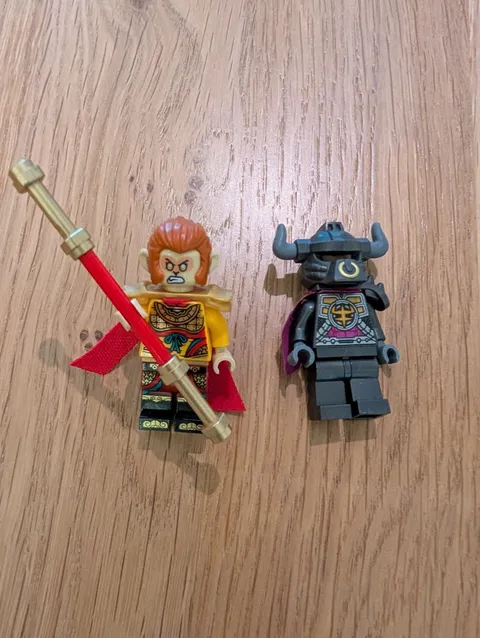 Lego Monkie Kid General Ironclad Sun Wukong Minifigures MK017 MK035