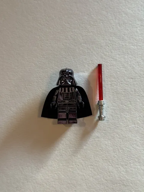 LEGO Chrome Black Darth Vader Star Wars 10th Anniversary Sw0218 mini igure 