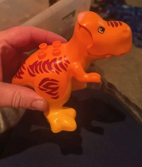Lego Duplo Large Orange Dinosaur T-REX TOWER Tyrannosaurus Rex Replacement 10880
