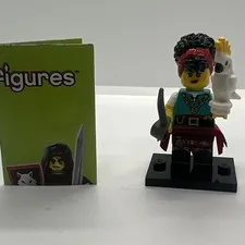 Pirate Quartermaster w /Cockatoo Bird Series 27 71048 CMF LEGO Minifigure Figure