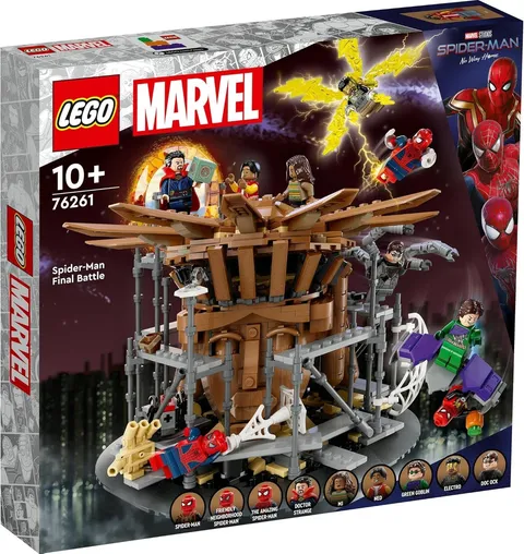 LEGO Marvel Spider-Man No Way Home Final Battle Toy Block 76261 From Japan