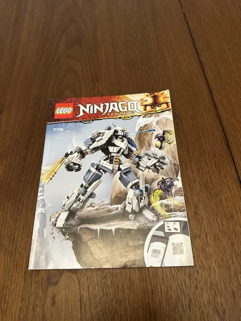 New LEGO® NINJAGO Zane's Titan Mech Battle Set 71738 -Instructions ONLY