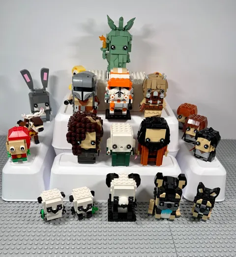 LEGO BRICKHEADZ *Party of 20* Animals, Dogs, Star Wars, Harry Potter, Christmas