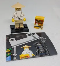 LEGO Master Sensei Wu Minifigure From The Ninjago Movie 71019 - New