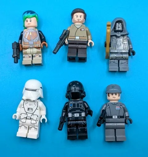 Lego Star Wars 75184 Star Wars Advent Calendar 2017 Minifigs w/ Accessories x6