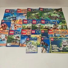 Lot of 18 LEGO Chima Instruction MANUALS ONLY