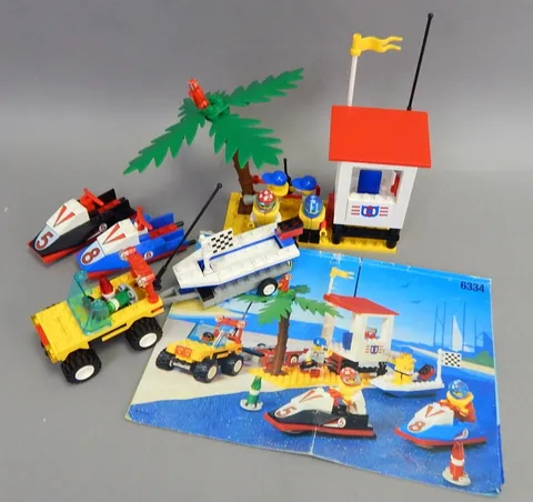 LEGO Town Race: 6334 Wave Jump Racers 100% Complete w/ Instructions 1996