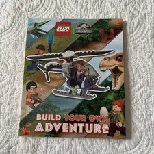 LEGO Jurassic World: Build Your Own Adventure – Ideas & Story Book – No LEGO Set