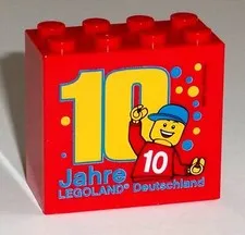 LEGO Legoland collector's brick special brick 10 years Legoland Germany resort