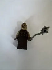 LEGO LOTR Mordor Orc Minifigure Bald, LOTR, Hobbit W/mace