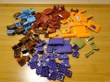 Lego Car Truck Automobile Hoods Bumpers Chassis Parts Pieces Bricks Plates Lot