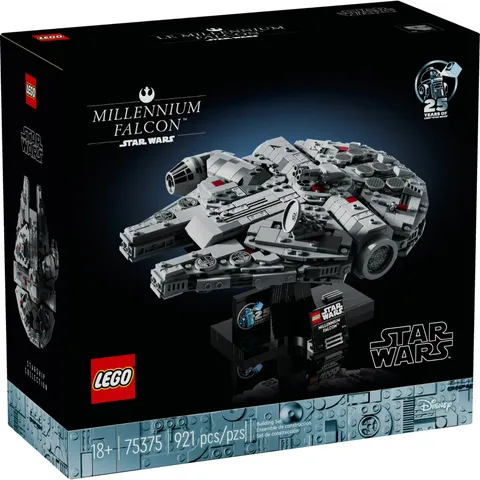 LEGO 75375 Star Wars Millennium Falcon 25th Anniversary Brick Gift - Sealed