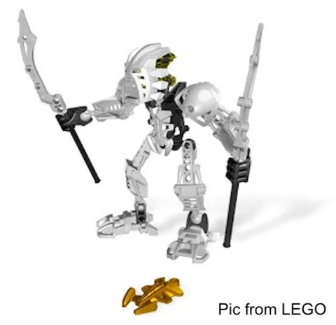 LEGO Bionicle Stars 7135 Takanuva Set Complete