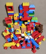 LEGO Duplo Building Blocks Multicolor 230 Pieces - See Pictures 