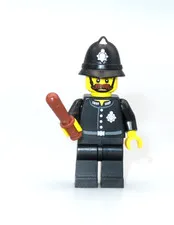 LEGO Series 11 - Police Constable w stand and club