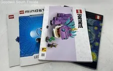 Lot Of 4 Pcs Lego Assorted Multicolor Various Instruction Manuals
