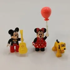Lego Duplo Disney Mickey Minnie Mouse Pluto  Lot Of 3 Figures